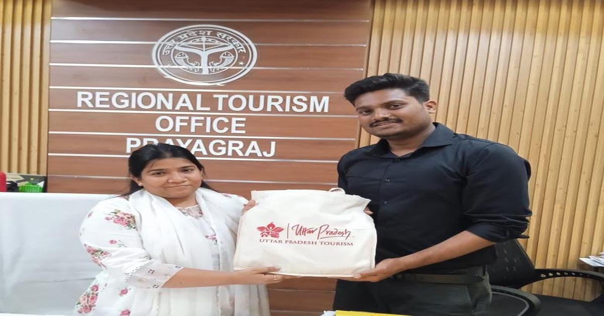 Honoured by Uttar Pradesh Tourism for Promoting Mahakumbh Prayagraj 2025